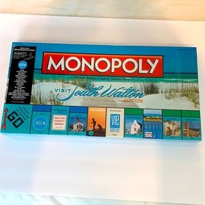 *Collectors* NIP South Walton Edition Monopoly 👙30A🌊 Seaside🐚Alys Beach SoWal